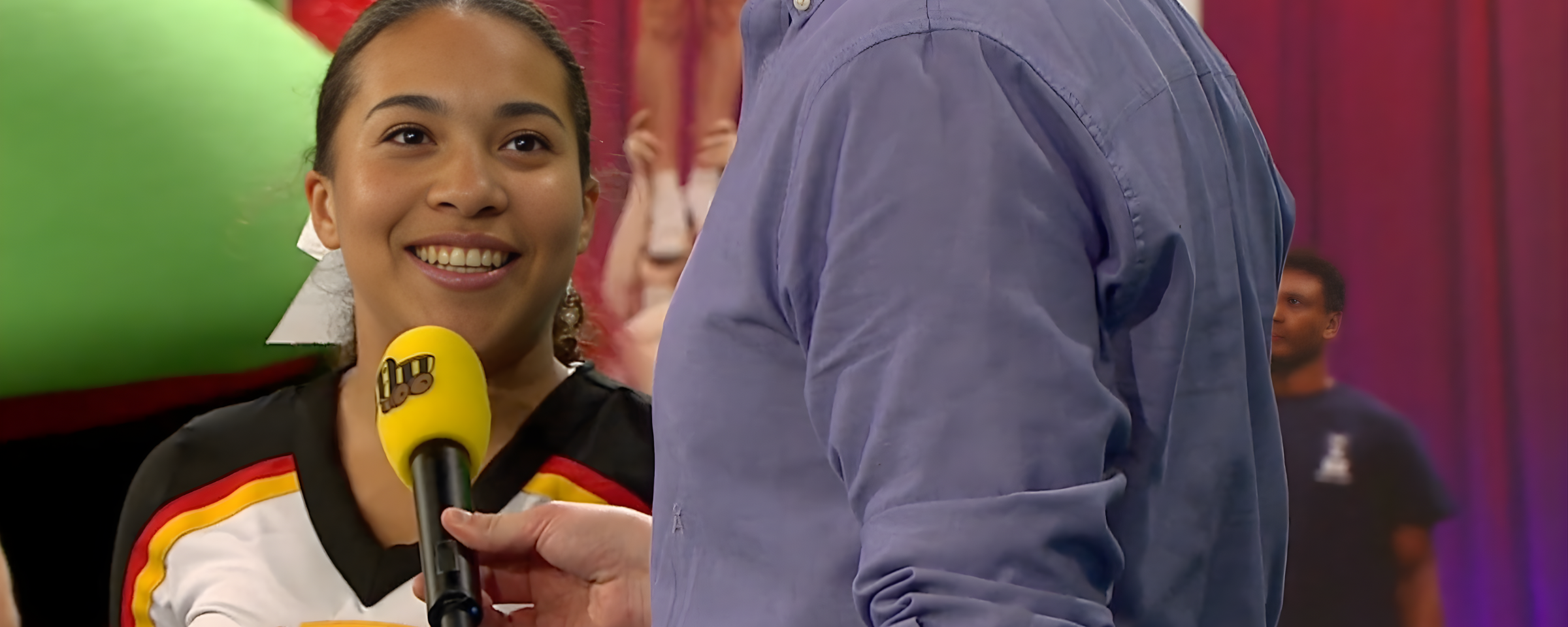 Jugendathletin Magdalena &amp; Team Germany in der Tigerenten Club Fernsehsendung